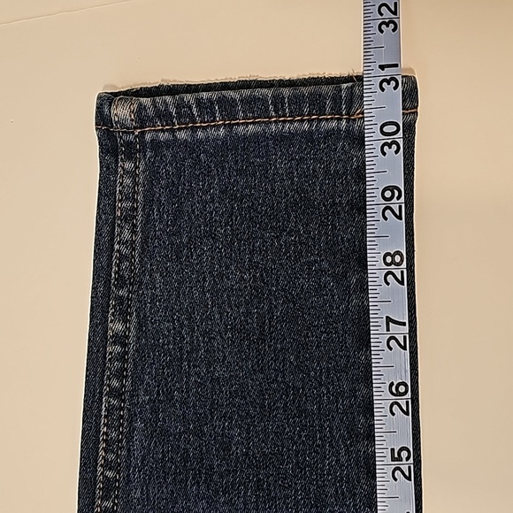 Rolla's Eastcoast High Rise Skinny Blue Jean Denim Distressed Original Blue 8 26 - Picture 15 of 16